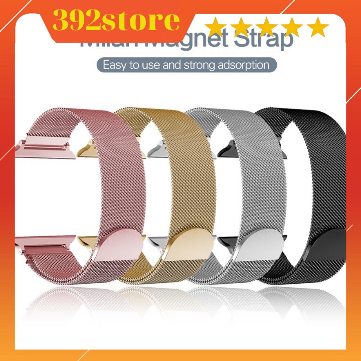 Dây đeo thay thế cho Apple Watch 1 2 3 4 5 6 SE iWatch 42mm 38mm 40mm 44mm T500 chất liệu thép không gỉ