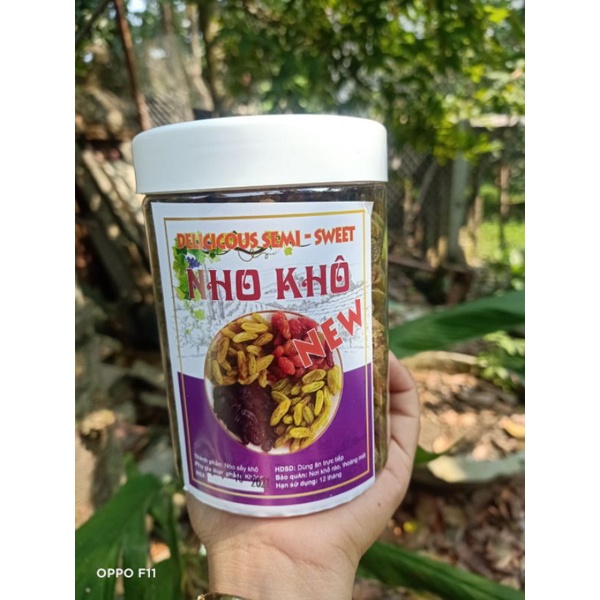 100g nho khô đủ loại dùng thử