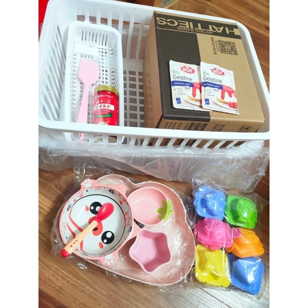 TEAM HỒNG💕 Bát / Chén Sứ Ăn Dặm Màu Hồng Cho Bé