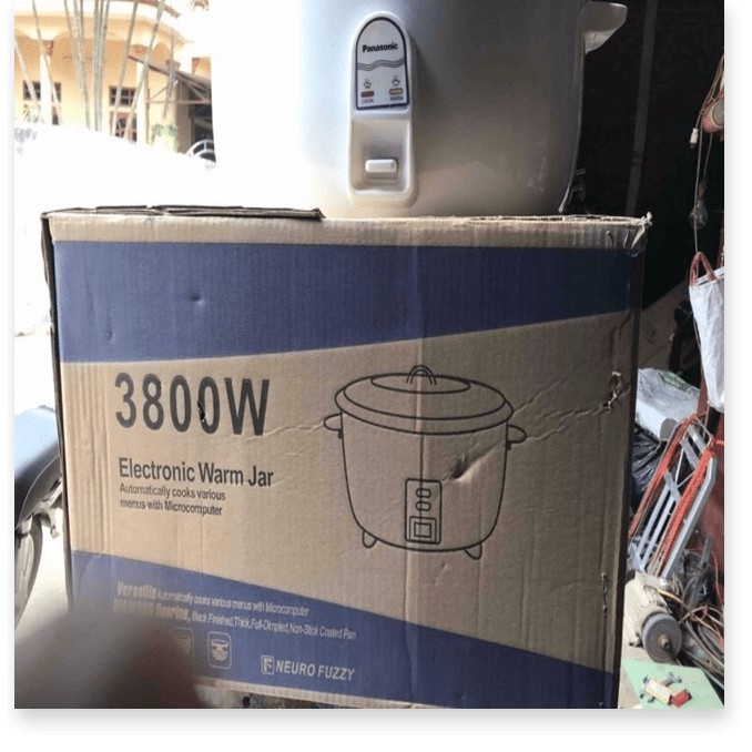 NỒI CƠM ĐIỆN CÔNG NGHIỆP PANASONIC/CUCKOO 3800W~ 28L, nấu đến 8kg gạo, bảo hành 12 tháng