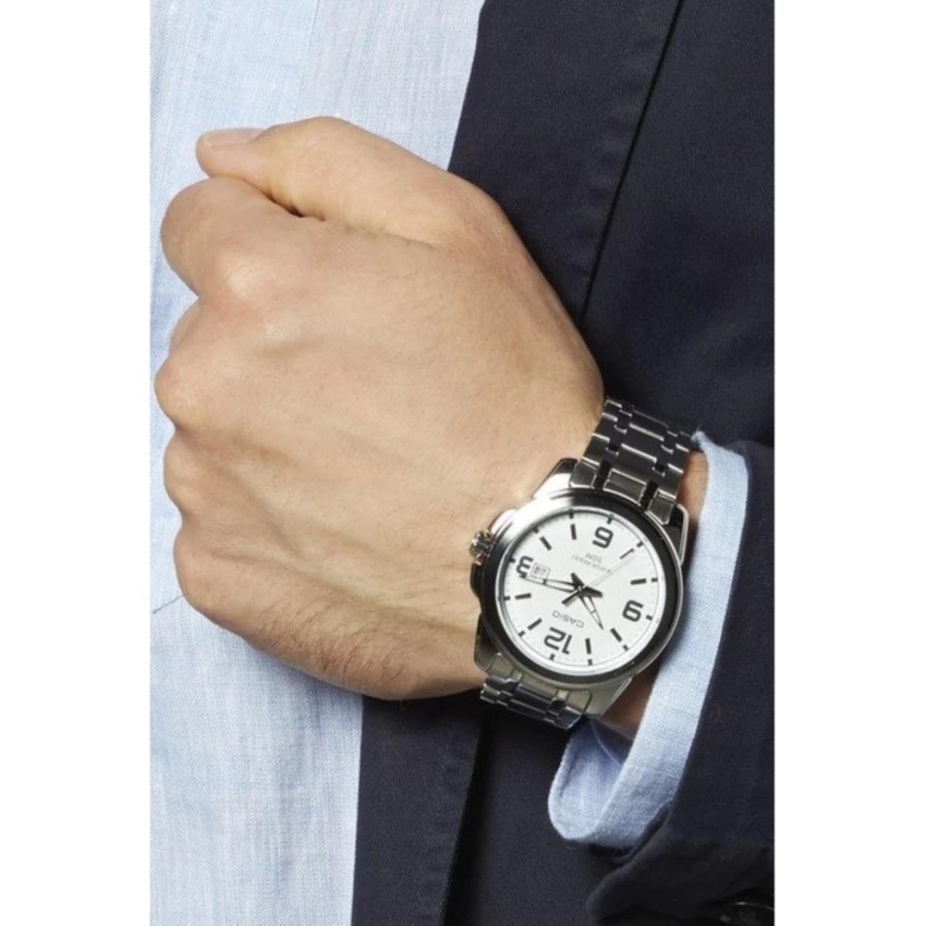 Đồng hồ nam dây kim loại Casio chính hãng Anh Khuê MTP-1314D-7AVDF