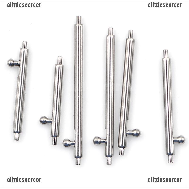 10 Chốt Đồng Hồ Bằng Thép Không Gỉ 12~22mm