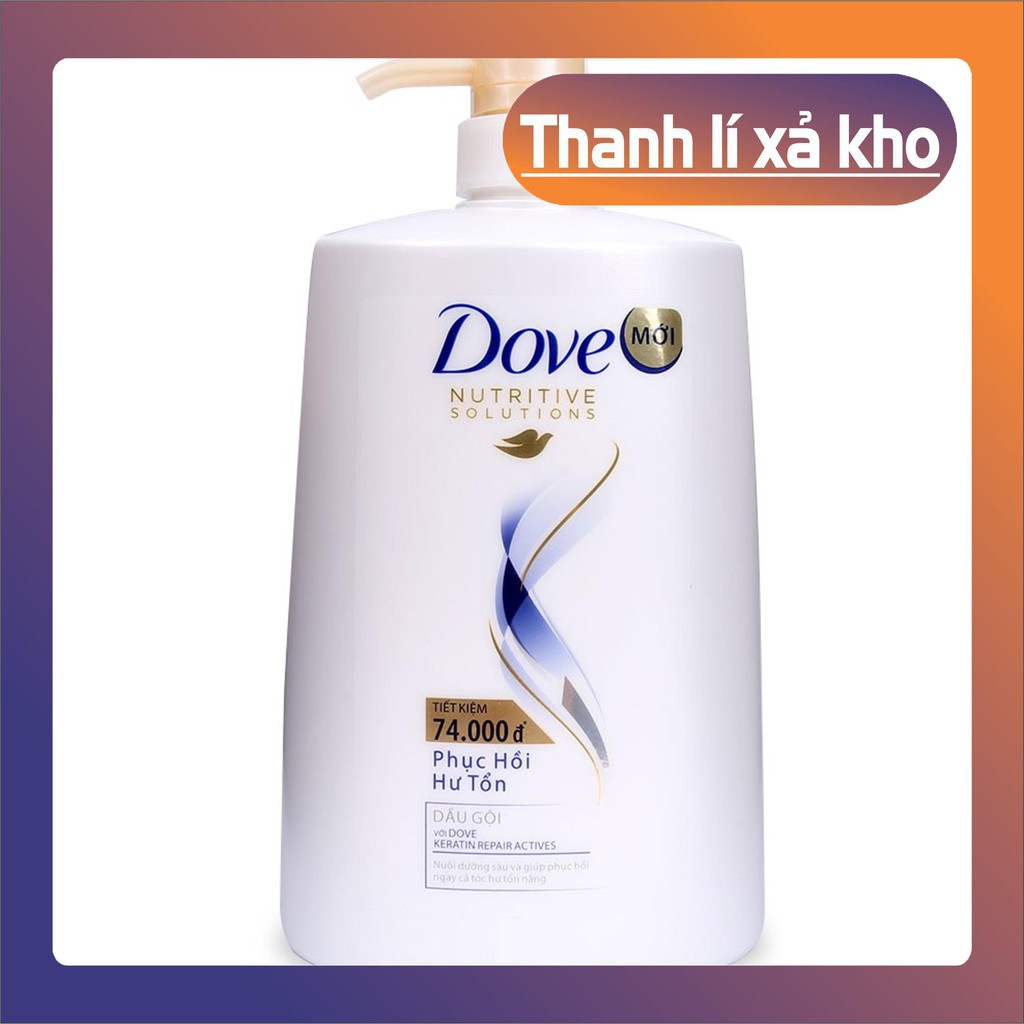 (Thanh lý kho) hàng chính hãng dầu gội đầu DOVE thái lan