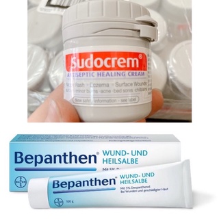 Kem hăm sudocrem 60g ul/kem hăm bepanthen 20g đức
