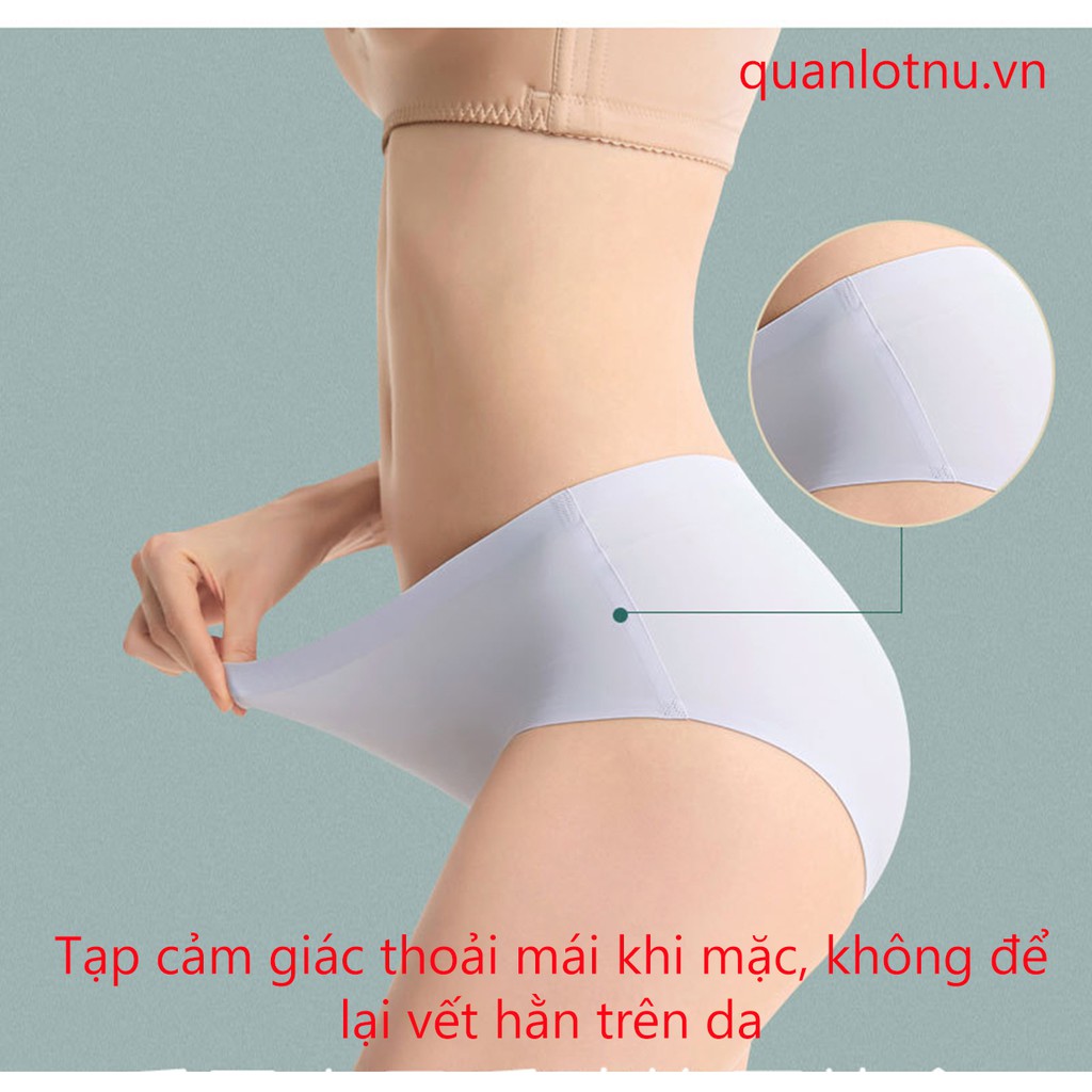 Quần lót nữ cạp cao su đúc không đường may, không lộ viền, không hằn ko bó thít