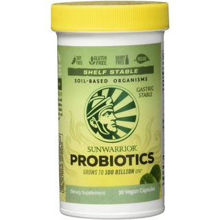 Lợi khuẩn cho đường ruột Sunwarrior Probiotics, lọ 30 viên