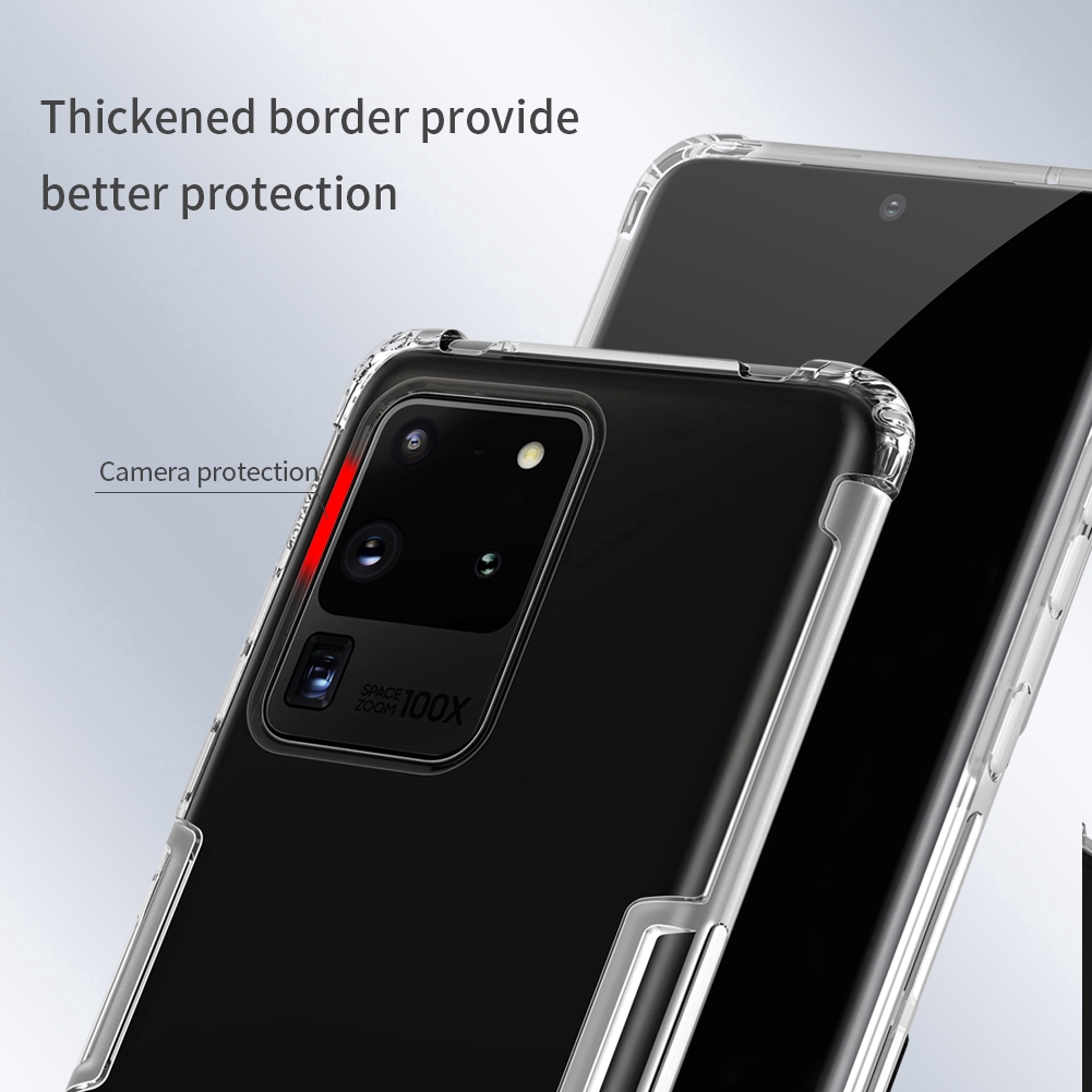 Ốp điện thoại NILLKIN chất liệu TPU siêu mỏng cho Samsung Galaxy S20 Ultra 5G