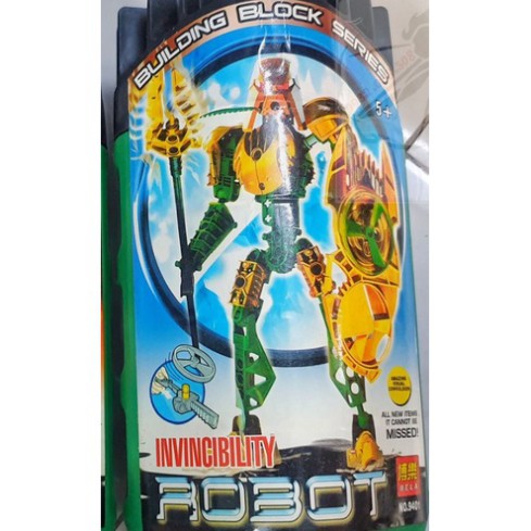 Combo 2 bộ Lego Bela 9401 - 9402 Lắp Ráp Robot Invincibility