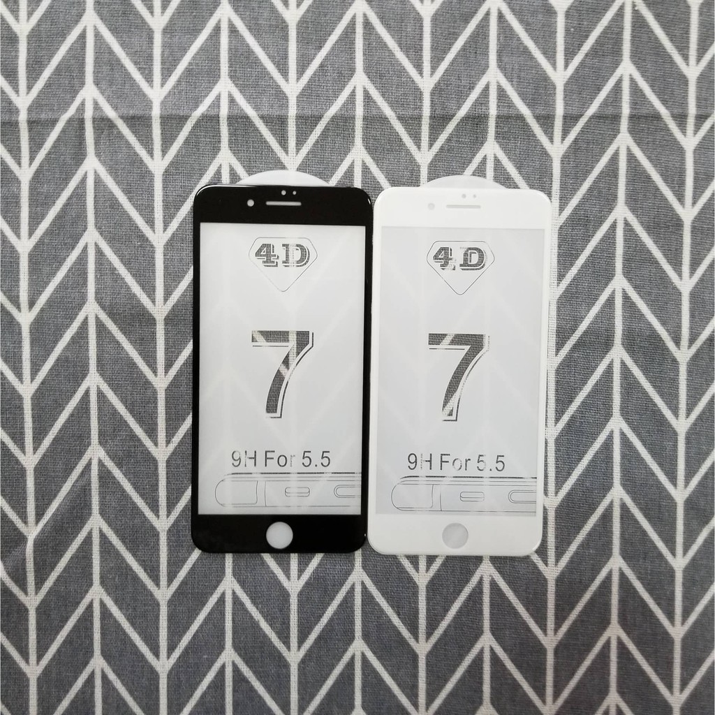 Kính Cường Lực Full Keo 4D Iphone 7 Plus / 8 Plus