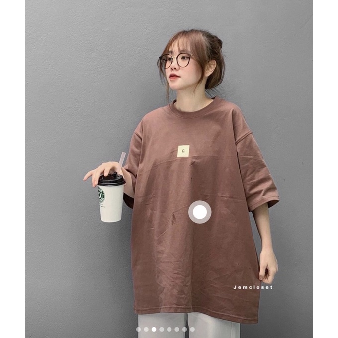 Áo phông ô vuông chữ G LN11