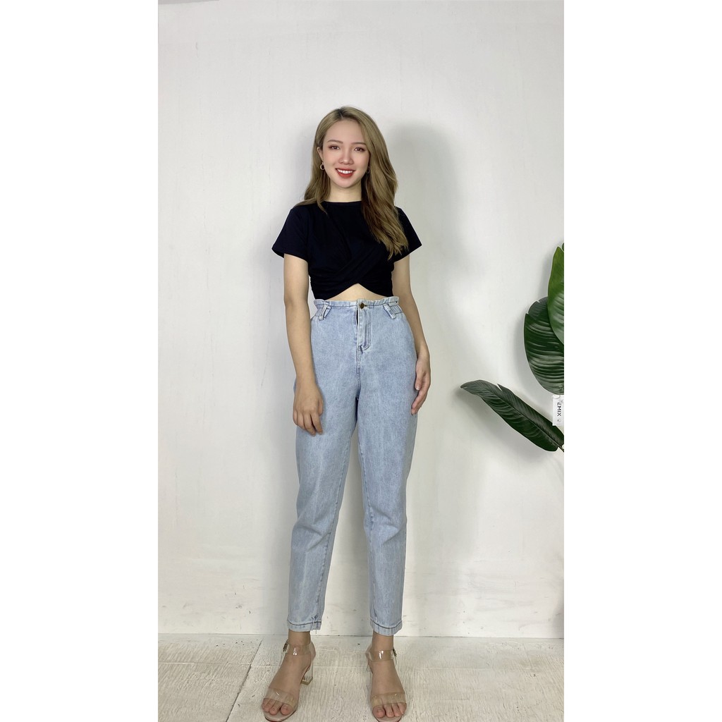 [Mã WASTMAY giảm 15% tối đa 30K đơn 150K] QUẦN BÒ LƯNG CAO CHUN EO SIÊU HÓT | BigBuy360 - bigbuy360.vn