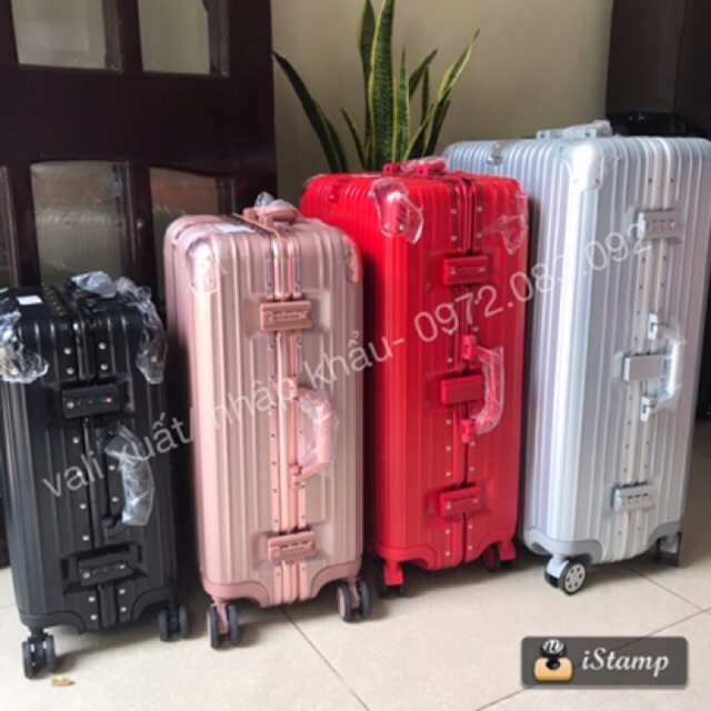 VALI KHUNG NHÔM KHÓA SẬP CAO CẤP SIZE 20-24-26-29