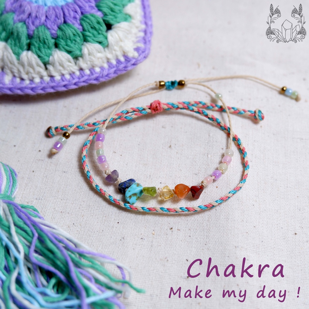 Make My Day 🌻💜🌞  vòng tay handmade, thiên nhiên, thủ công xinh xắn
