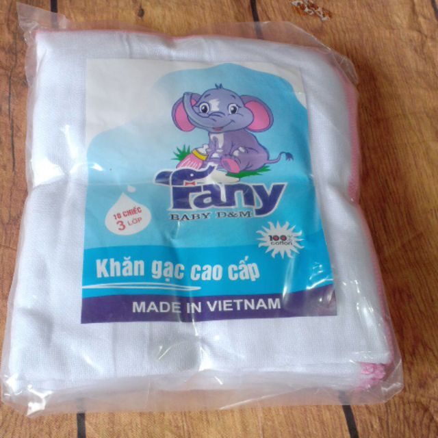 Khăn sữa Fany cao cấp (3 lớp)