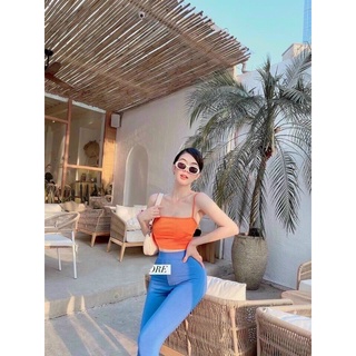 ÁO THUN 2 DÂY CROPTOP TÔN DÁNG MS55661