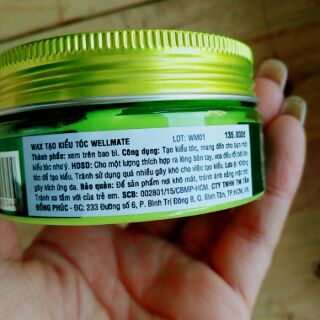 Wax tạo nếp tóc wellmate