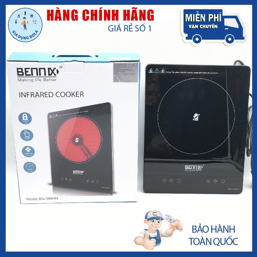 Bếp Hồng Ngoại Bennix BN-388IH - Bảo Hành Chính Hãng 12 Tháng