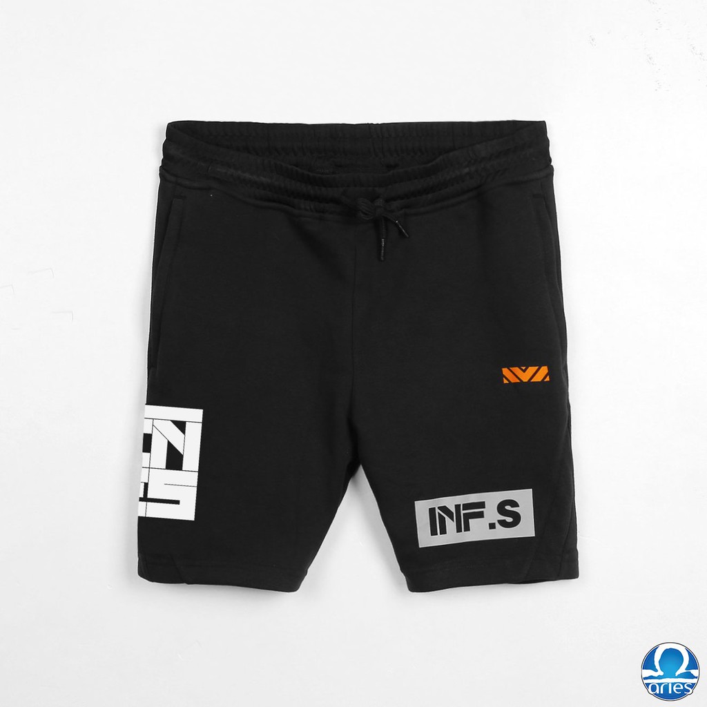 Quần đùi nam thể thao INF.S Sweater Big Logo chất nỉ thun lạnh dày dặn - Aries | BigBuy360 - bigbuy360.vn