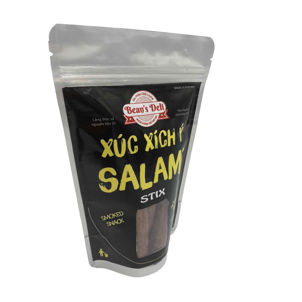 Xúc Xích Xông Khói Ý Salami Ăn Liền 200g