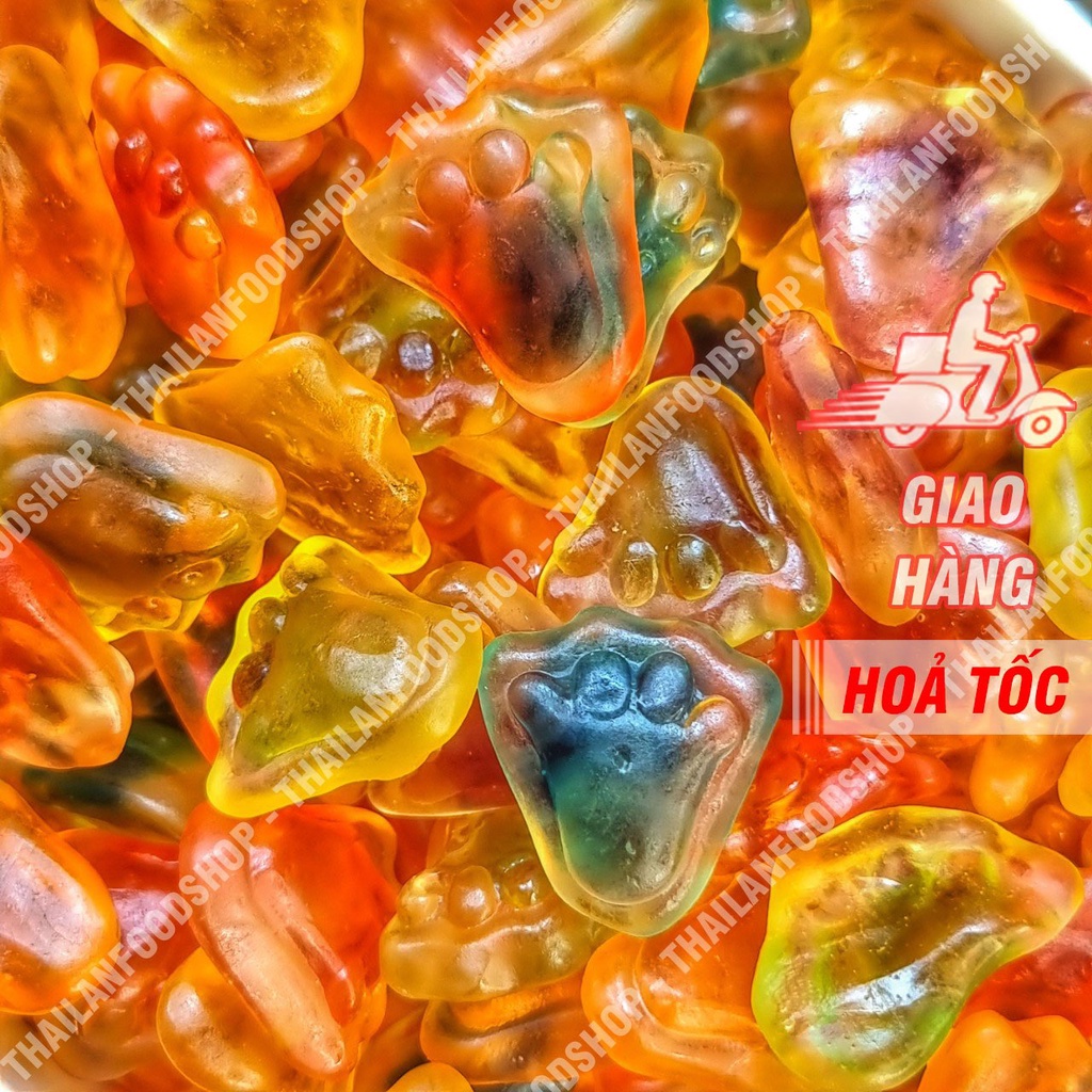 Kẹo Dẻo Chip Chip Lon 500gr