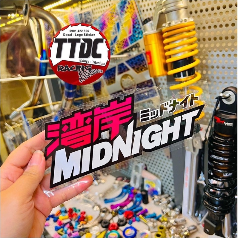 [ Giá 1 tem ] Tem Logo Sticker Japan nổi trên mọi nền màu cực đẹp ✌🇯🇵