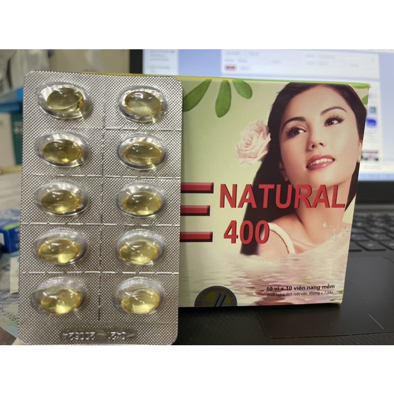 Viên uống Vitamin E 400 Natural
