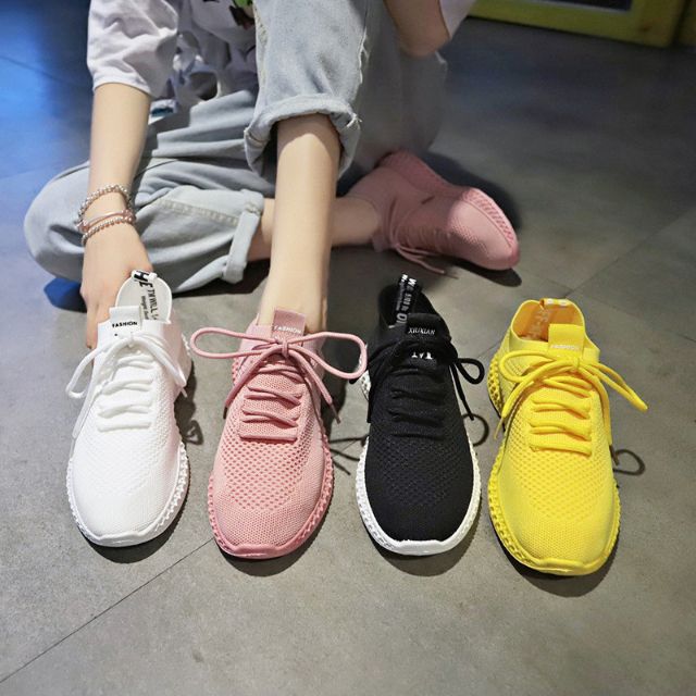 Giày Thể Thao Sneaker Chất Vải Lưới(hot)