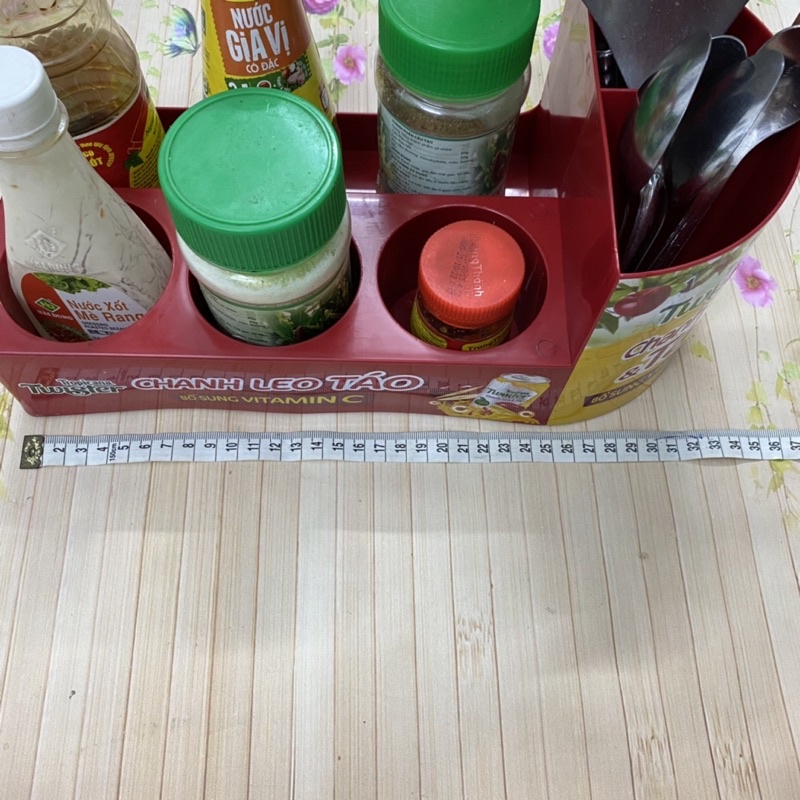 Giá đựng đũa, thìa 6 ngăn để bàn ăn tiện dụng