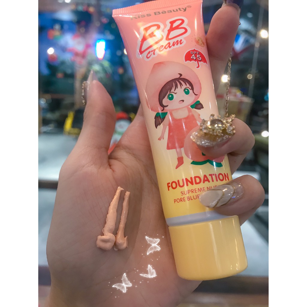 Kem nền BB Cream KISS BEAUTY hương ĐÀO | BigBuy360 - bigbuy360.vn