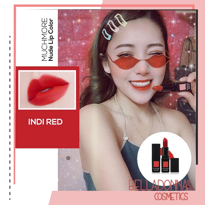 [Săn Sale 85%] Son Thỏi Lì MUCHMORE NUDE LIP COLOR 3.5g