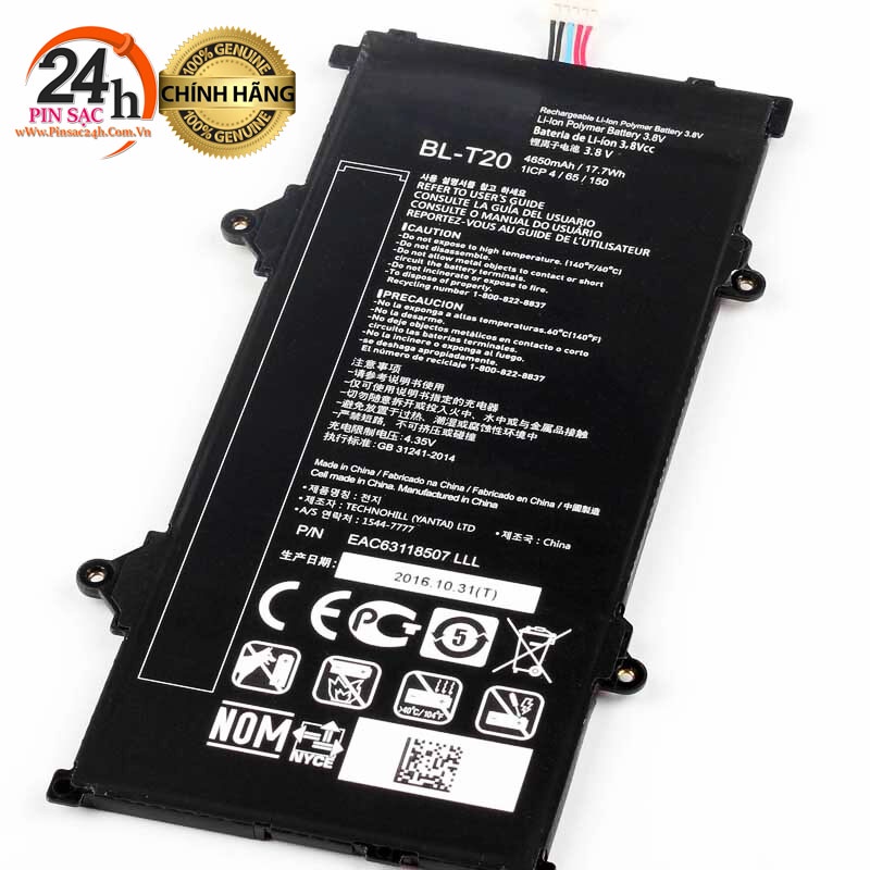 PS24. Pin LG BL-T20 Thay Thế Mới Máy tính bảng LG G Pad X 8.0 V521