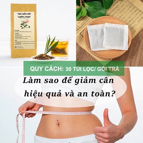 Trà giảm cân dưỡng nhan hỗ trợ detox, thải độc, đốt cháy mỡ thừa an toàn hiệu quả - Thuốc Bắc Lãn Ông