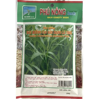 Hạt giống rau muống cao sản dạng lá tre Phú Nông (PN130540) - 100g