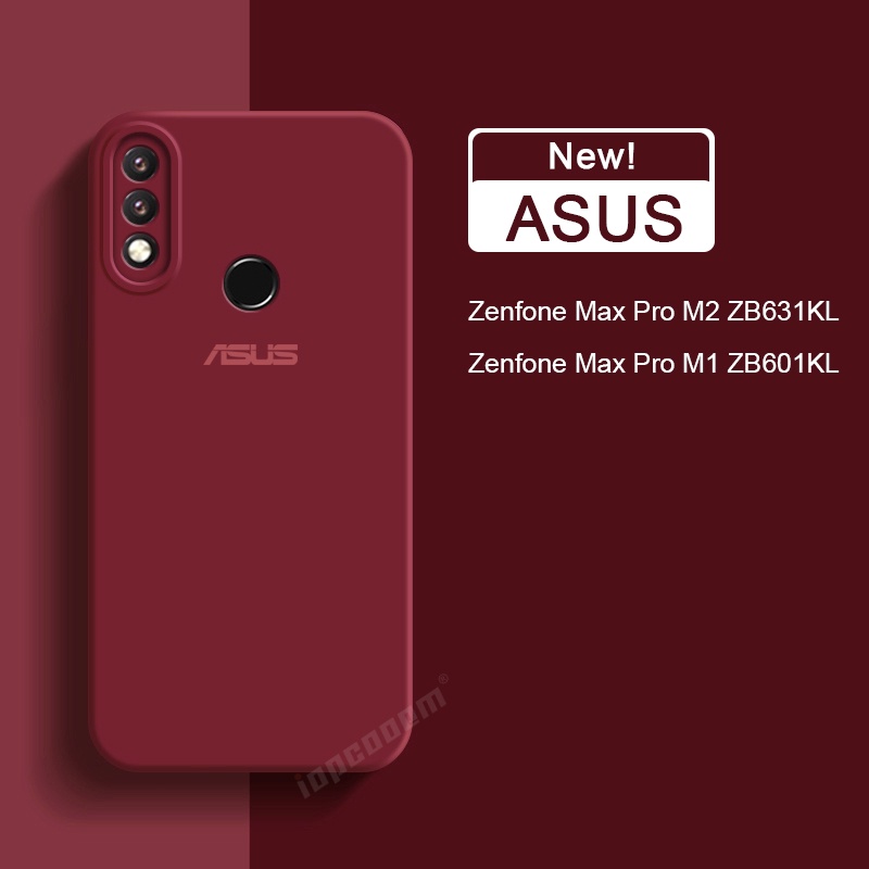 Ốp Điện Thoại Silicon Mềm Màu Trơn Cho Asus Zenfone Max Pro M2 Zb631Kl M1 ZB601KL ZB602KL X01BDA Zenfone Live L1 ZA550KL L2 ZA551KL