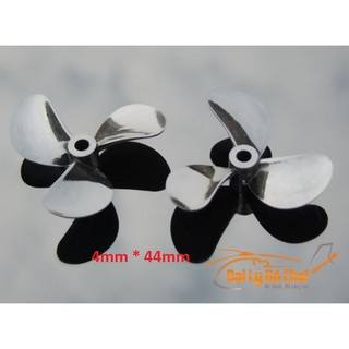 CV7H Cặp chân vịt 3 cánh loại cỡ lớn 4*44mm sử dụng trong chế tạo tàu điều khiển từ xa