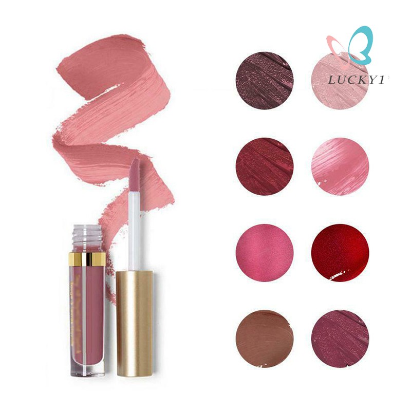 (Hàng Mới Về) Set 8 Son Môi Dạng Lỏng Lâu Trôi Không Dính Dành Cho Nữ | BigBuy360 - bigbuy360.vn