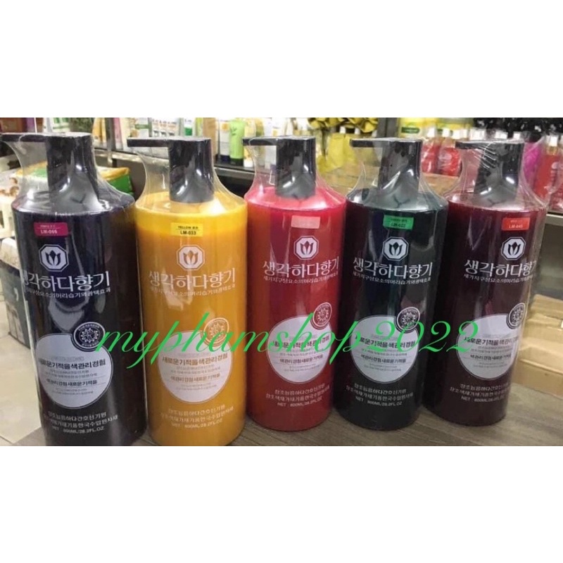 Mầu Phủ Bóng Hàn Quốc Cao Cấp 800ml Làm Tóc Bền 2 Tháng Đổi Màu Dễ Dàng Cực An Toàn