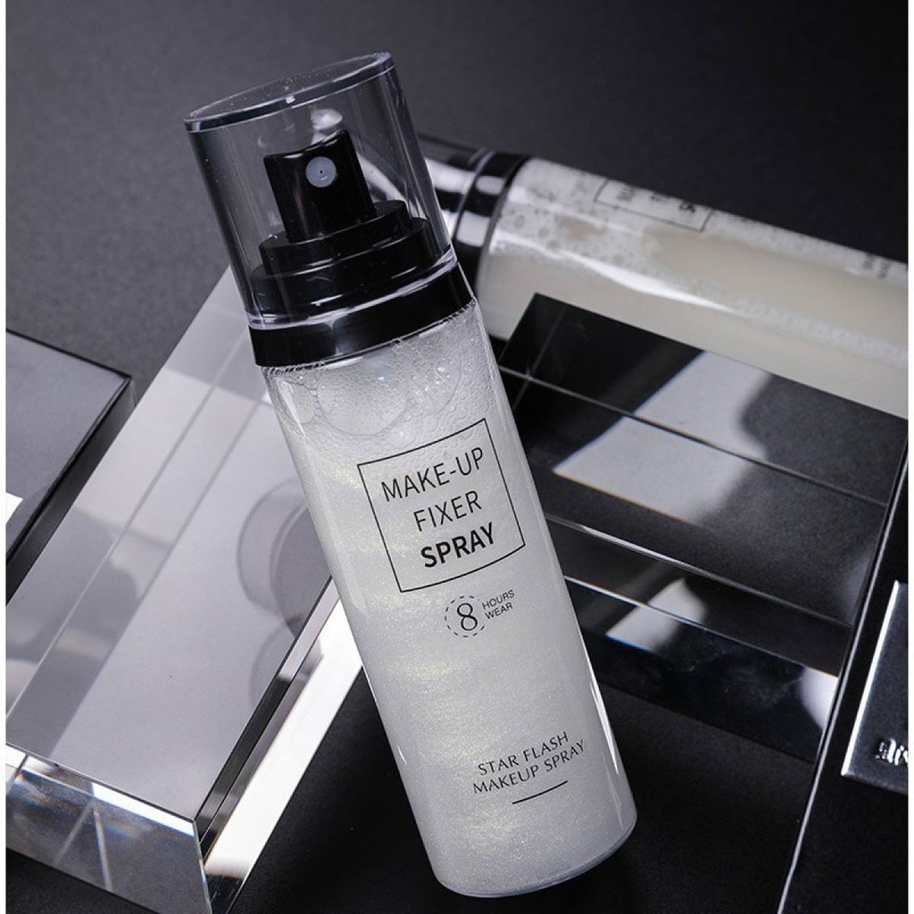 Xịt Khoáng MAKEUP FIXER SPRAY Xịt khóa nền giữ chặt lớp trang điểm dưỡng ấm bắt sáng nội địa rung | BigBuy360 - bigbuy360.vn