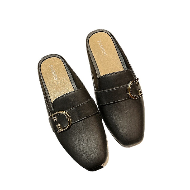 Dép sandal IELGY đế bằng khoét sâu thời trang cho nữ