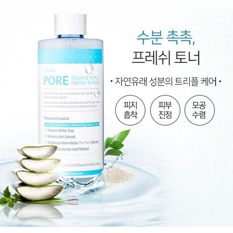 Toner Rire Pore Tightening Fresh Cấp Ẩm Da