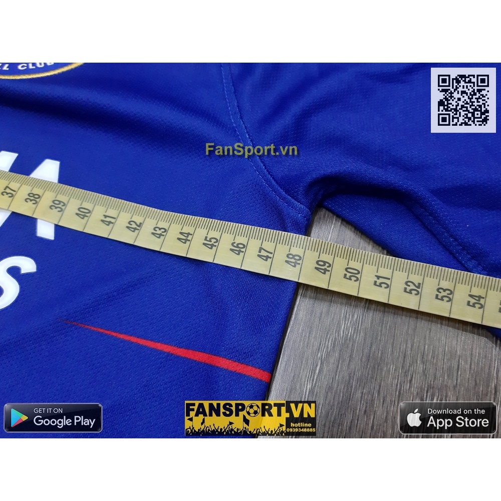 Áo đấu bóng đá Chelsea 2018 2019 home shirt jersey blue 919009-496 Nike