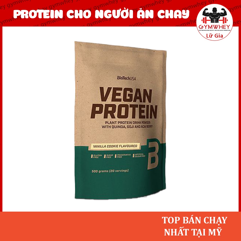 [GIÁ TỐT NHẤT] Gói Dùng Thử Sữa Tăng Cơ SAMPLE BiotechUSA VEGAN PROTEIN 25GRAM