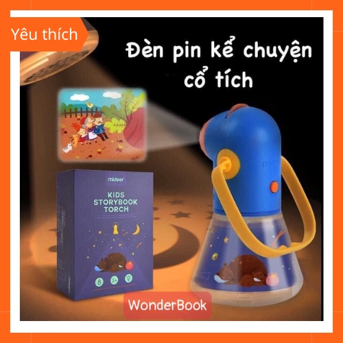(BẢN TIẾNG VIỆT) ĐÈN PIN KỂ CHUYỆN CỔ TÍCH CHÍNH HÃNG MIDEER - RẠP CHIẾU PHIM TẠI NHÀ