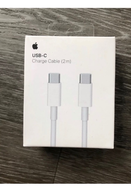 🇺🇸Cáp USB-C Charge Cable (1m & 2m) (Cable Type-C) chính hãng