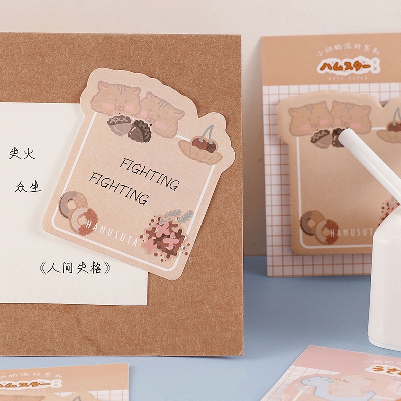 Giấy ghi chú hình động vật dễ thương tiện dụng