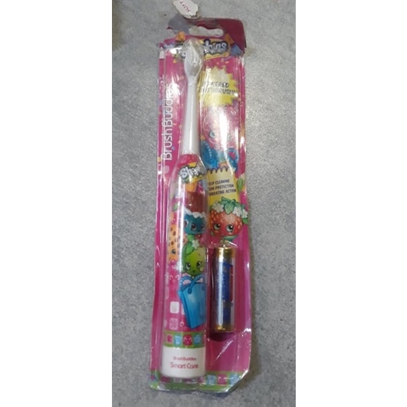 Bàn chải chạy pin trẻ em Brush Buddies - Shopkins (Mỹ)