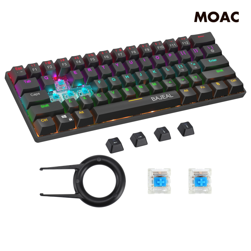 Bàn Phím Cơ Gaming 60% 61 Phím Chống Mờ Cho Game Thủ | BigBuy360 - bigbuy360.vn