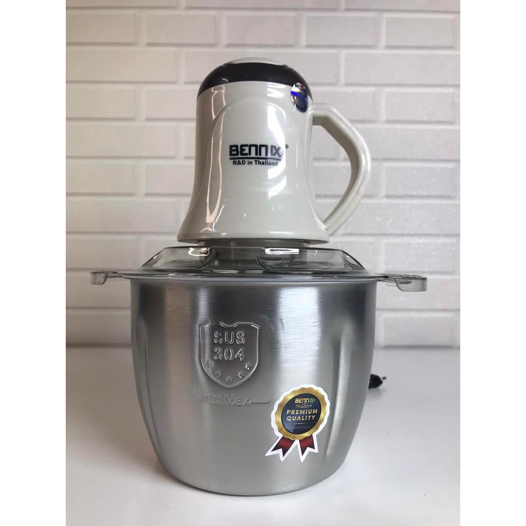 Máy xay thịt xay thực phẩm Benix Thái Lan BN558 dung tích lớn 3 lít