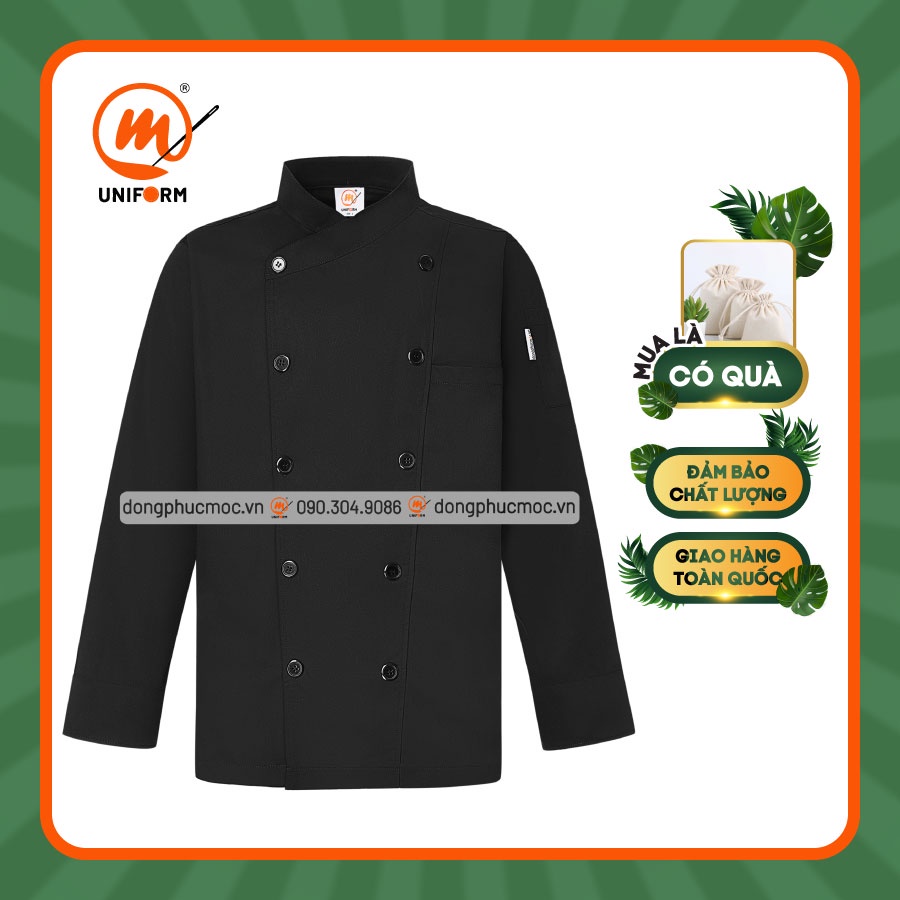 Áo Bếp May Sẵn - 07