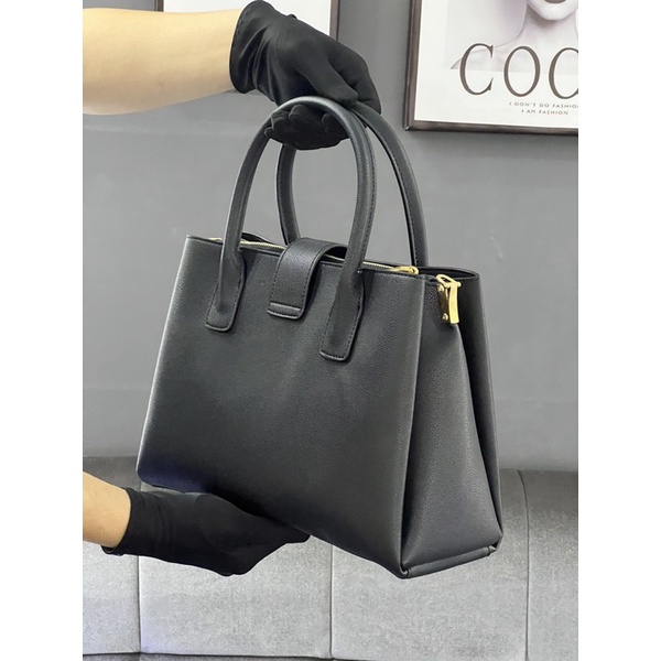 Túi Xách Công Sở Saint Laurent 3 Ngăn Da Thật size 30